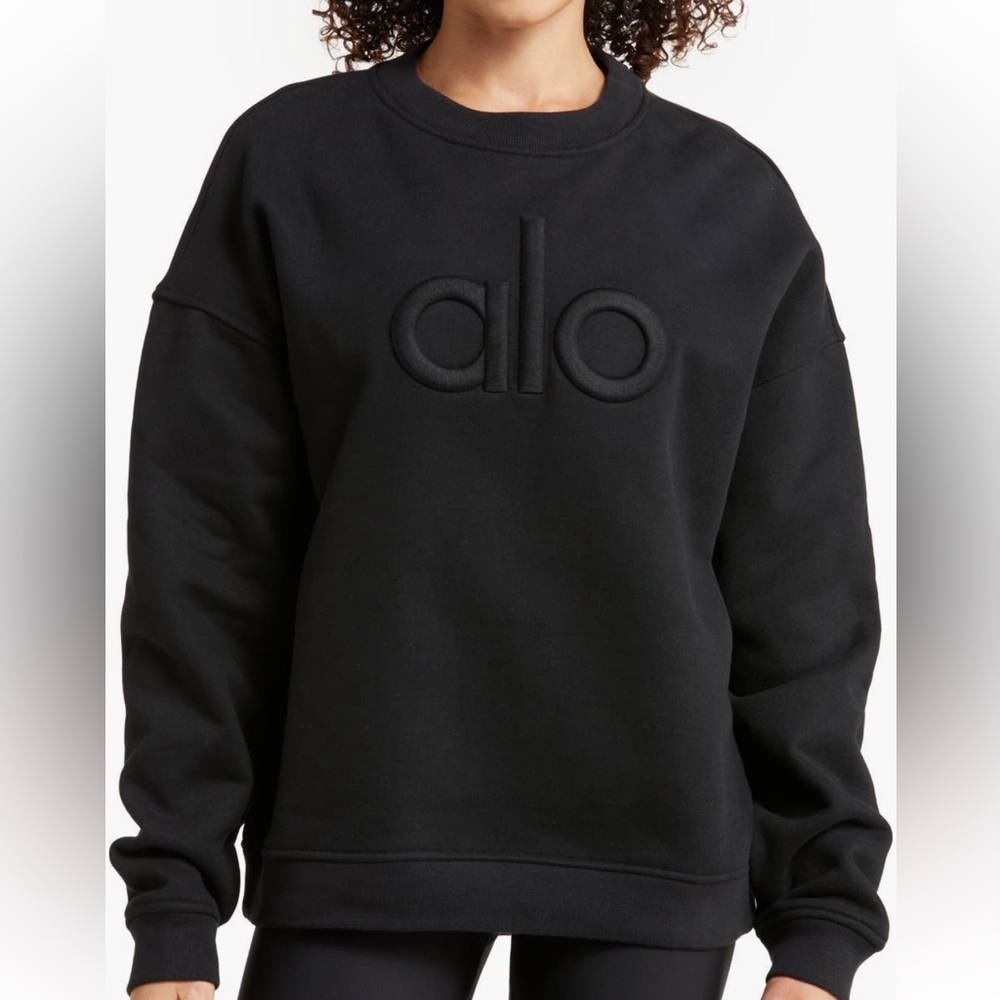 ALO Renown Emblem Sweatshirt - Size M